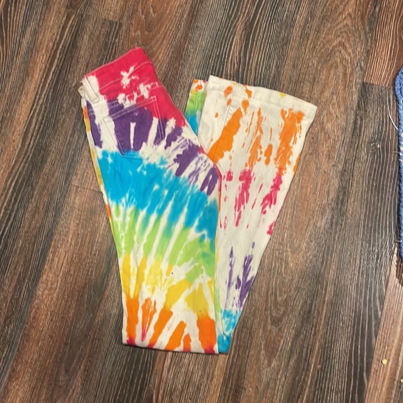 Incredible flashy stretch denim! Barrel racers these are for you! - Picture 2 of 6